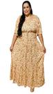 Vestido plus size longo Vestido plus size longo