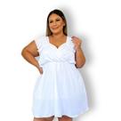 Vestido Plus Size Rodado XGG Decote V Veste 52 ao 58 0586