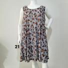 Vestido Plus Size Tam G4, G5 e G6 nadador estampada malha fria (Liganete) (144) - BULKY