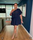 Vestido Plus Size Tamanho Unico Babado Mula Manca Lançamento