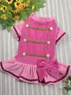 Vestido Plush Aurora para cachorro e gato Tamanho:G