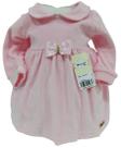 Vestido Plush Luxo Bebê Menina Inverno Enxoval Cód. 2802