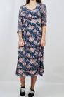 Vestido Pollyanna Pretty Girl Floral Rosa Feminino Blufera Jeans 21522-4 Vestido Pollyanna Pretty Girl Floral Rosa Feminino Blufera Jeans 21522-4