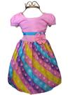 Vestido Pop It Temático Infantil Festa Aniversário Luxinho