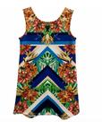 Vestido Prene Estampado da Six One - Tamanho G
