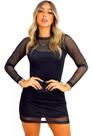 Vestido preto com tule Vestido preto com tule