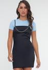 Vestido Preto Correntinha Infantil Bobby Lulu