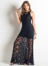 Vestido Preto de Renda
