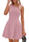Vestido PRETTYGARDEN Verão Elegante A Linha Rosa Antigo
