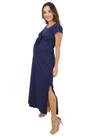 Vestido raissa de amam. longo m/c Vestido raissa de amam. longo m/c