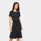 Vestido Recoletta Evasê Midi Babado - Recolleta
