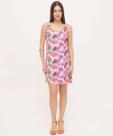 Vestido Regata Feminino Estampa Floral Argola Marisa-66020