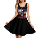 Vestido regata ZWPINITUP USA 250th Anniversary Eagle feminino 4GG Vestido regata ZWPINITUP USA 250th Anniversary Eagle feminino 4GG