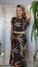 Vestido Regatão Curto Dupla Face Ajustável E Multiforme Viscose
