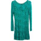 Vestido Rendado com Forrro Verde Claro da Toque Especial - Tam P