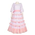 Vestido rosa Little Mermaids Pink Dress Anime Club Dress Girl