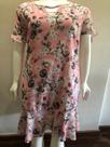 Vestido rosa plus size xg