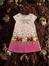 Vestido Rovitex frutas com detalhe em paetê várias tamanhos