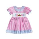 Vestido RSRZRCJ Toddler Baby Girl, manga folhada, tema ocidental Vestido RSRZRCJ Toddler Baby Girl, manga folhada, tema ocidental