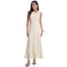 Vestido safari regata cru