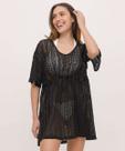 Vestido Saída De Praia Feminino Amarração Marisa-25095