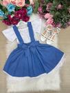 Vestido Salopete Virginia da Banana Club para Meninas