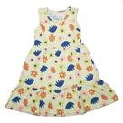 Vestido sem mangas floral