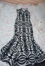 Vestido sereia brechó