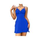 Vestido Sexy De Renda Para Mulheres Com Decoração De Borboleta, Fenda Lateral E Barra Com Renda