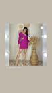 Vestido Short Saia Viscolinho