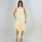 Vestido Six One Regata Midi Assimétrico Feminino