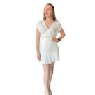 Vestido Solto Curto Flor De Lis