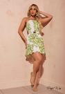Vestido Solto Estampa Exclusiva com Cinto Perfect Way - P Veste 36/38