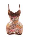 Vestido SOLY HUX, floral de verão, acabamento em renda, Bodycon, multicolorido