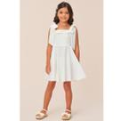 Vestido Special Loop Off White - Bambollina