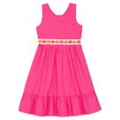 Vestido Summer com Detalhes Bordado - Nini Bambini Vestido Summer com Detalhes Bordado - Nini Bambini