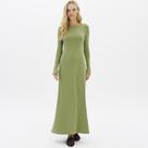 Vestido Super Mid Easy Lança Perfume Eva In26 Verde Feminino