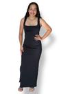 Vestido super midi sem mangas