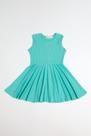 Vestido Super Rodado Verde Água de 2 a 3 anos