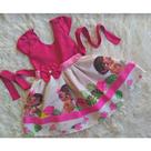 Vestido Temático Infantil Moana Baby
