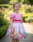 Vestido Temático Infantil Princesas Rosa Faixa PInk A tamanho:PCor:Rosa Vestido Temático Infantil Princesas Rosa Faixa PInk A tamanho:PCor:Rosa