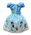 Vestido Temático Jasmine A Tam.G (6-7 Anos)