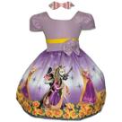 Vestido Temático Rapunzel Vestido Temático Rapunzel