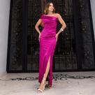 Vestido tomara um ombro para madrinha de casamento