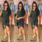 Vestido Transpassado Ana Ruga