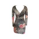 Vestido Transpassado Ml Com Saia Evase Lança Perfume