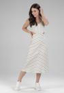 Vestido traymon midi listrado