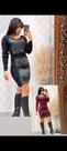 Vestido trico modal