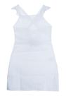 Vestido Tricoline Laise Branco Mini Us