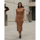 Vestido Tricot Fashion Outono Elegante Tricô Tam M Vestido Tricot Fashion Outono Elegante Tricô Tam M
